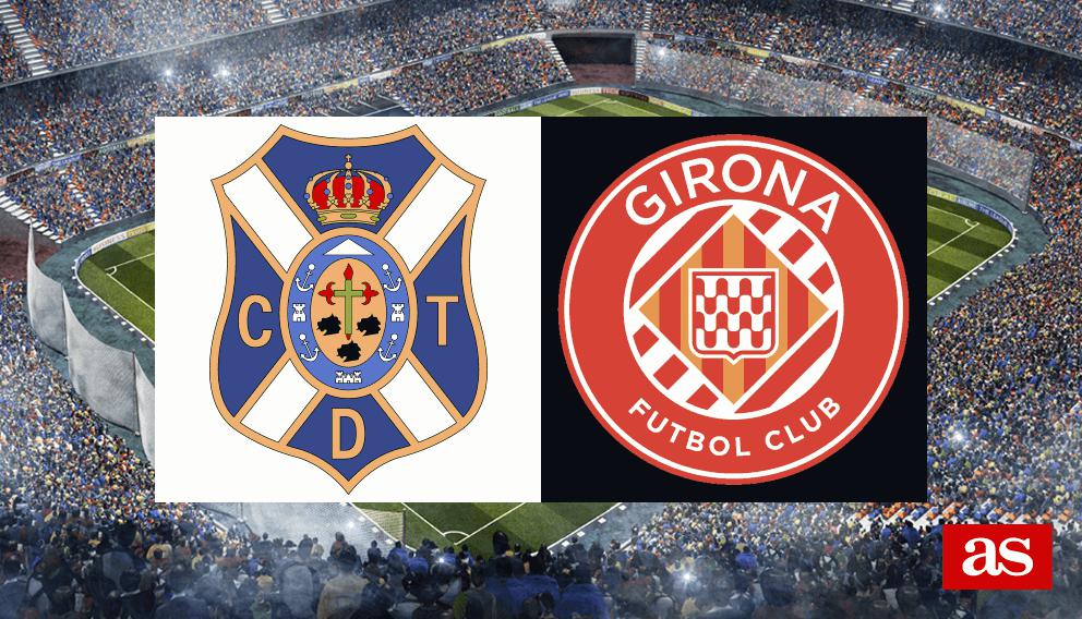 Tenerife-Girona: resultado, resumen y goles