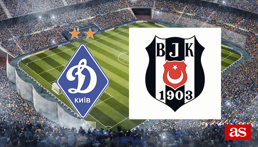 Dinamo Kiev - Besiktas en vivo y en directo online: Champions League 2016/2017