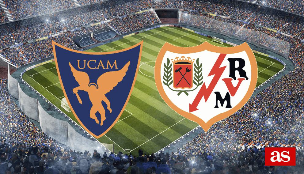 UCAM Murcia-Rayo Vallecano: goles, resultado y resumen