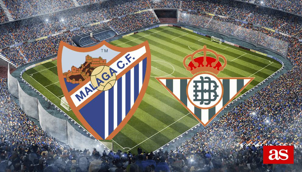 Málaga-Betis: goles, resultado y resumen - AS.com