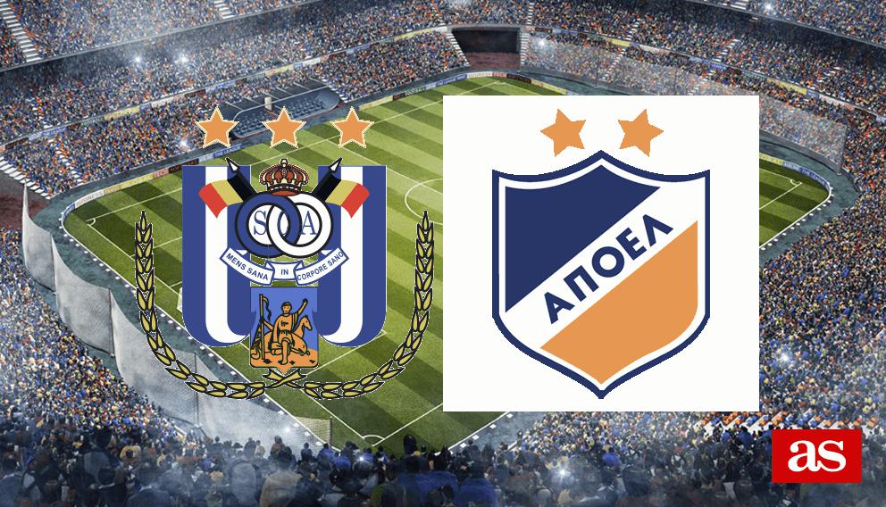 Anderlecht vs. APOEL live: Europa League 2016/2017 - AS.com