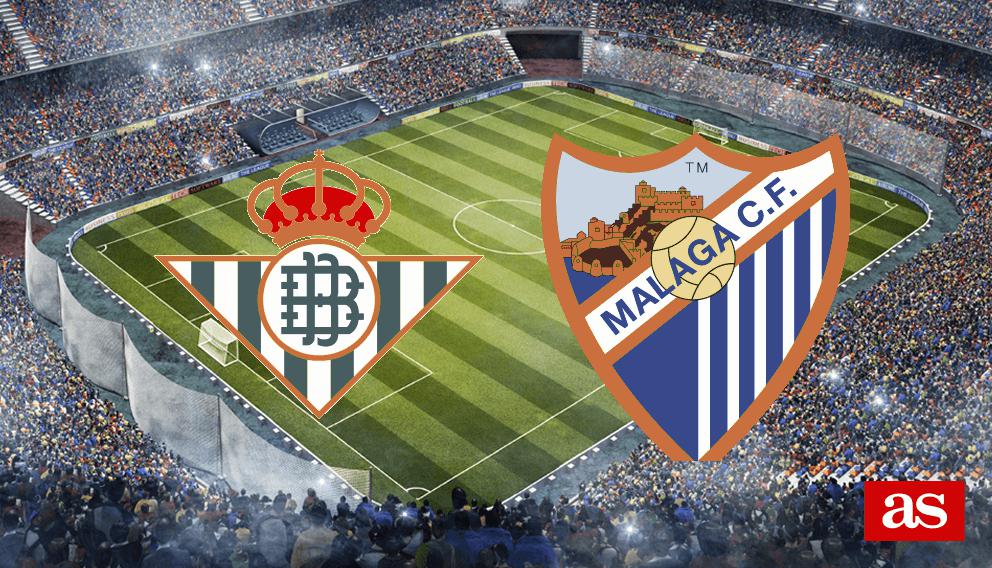Betis - Málaga en vivo y en directo online: LaLiga Santander 2016/2017