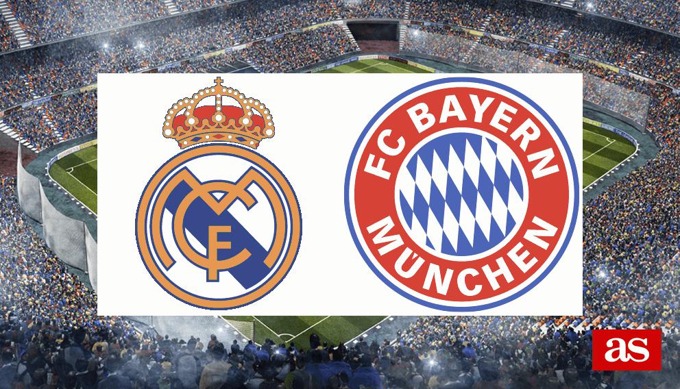 Real Madrid - Bayern en vivo y en directo online: Champions League 2016/2017