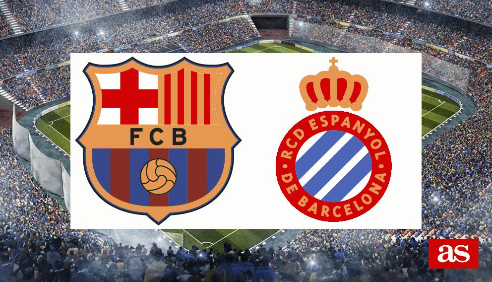 Barcelona - Espanyol en vivo y en directo online: LaLiga Santander 2016/2017