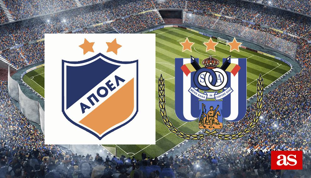 APOEL vs. Anderlecht live: Europa League 2016/2017 - AS.com