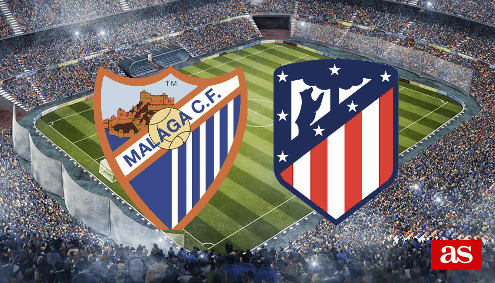 Málaga - Atlético en vivo y en directo online: LaLiga Santander 2016/2017
