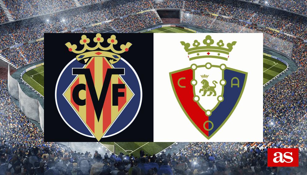 Villarreal - Osasuna en vivo y en directo online: LaLiga Santander 2016/2017