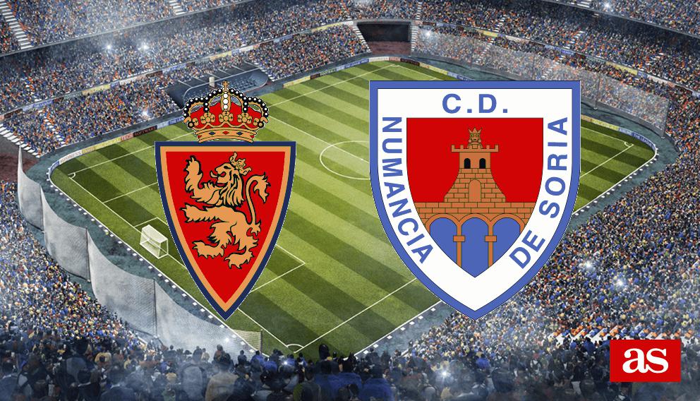 Zaragoza-Numancia: goles, resultado y resumen- AS.com
