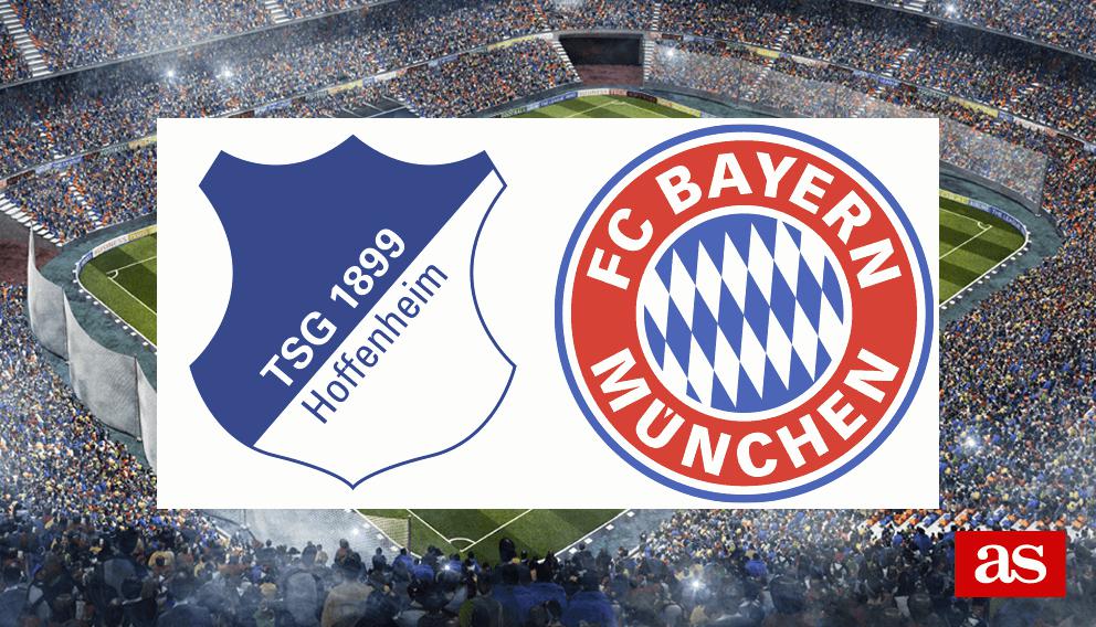 Hoffenheim vs. Bayern live: Bundesliga 2016/2017 - AS.com