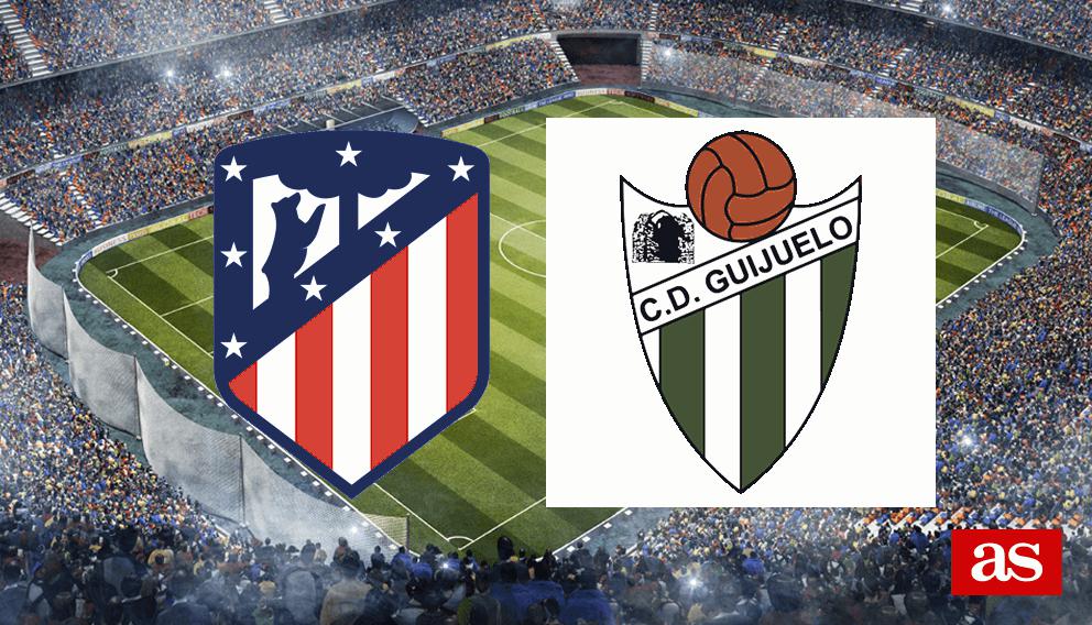 Atlético - Guijuelo en vivo y en directo online: Copa del Rey 2016/2017