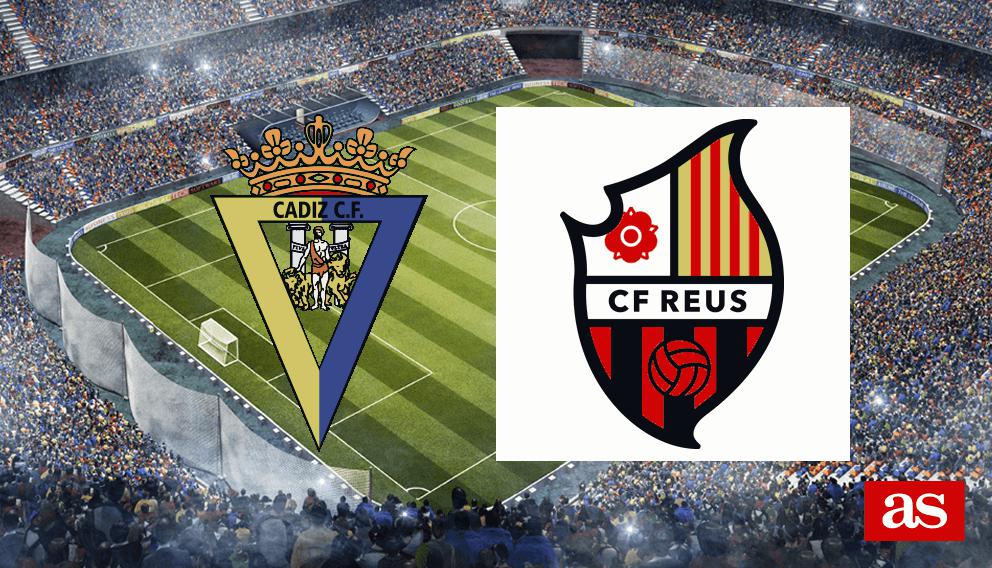 Cádiz - Reus en vivo y en directo online: LaLiga 1,2,3 2016/2017
