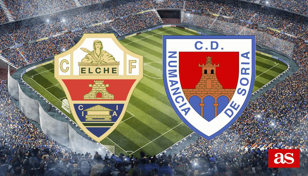 Elche-Numancia: goles, resultado y resumen - AS.com