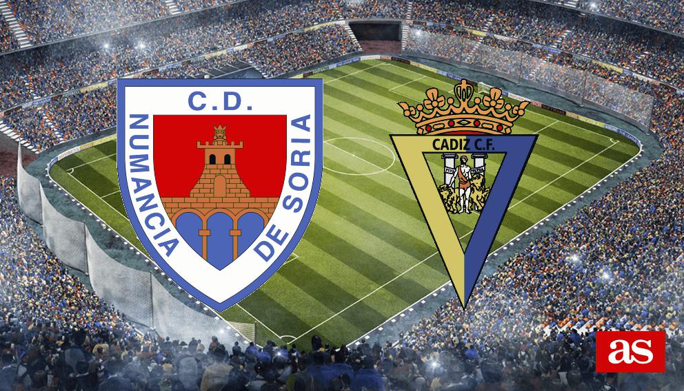 Numancia-Cádiz: goles, resultado y crónica - AS.com