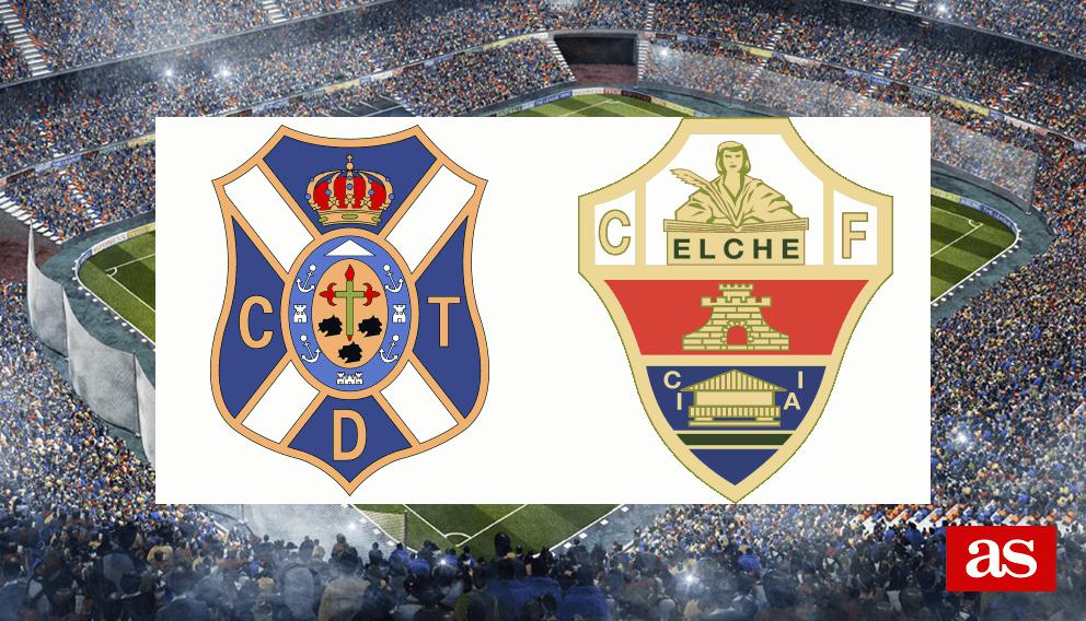 Tenerife - Elche en vivo y en directo online: LaLiga 1,2,3 2016/2017