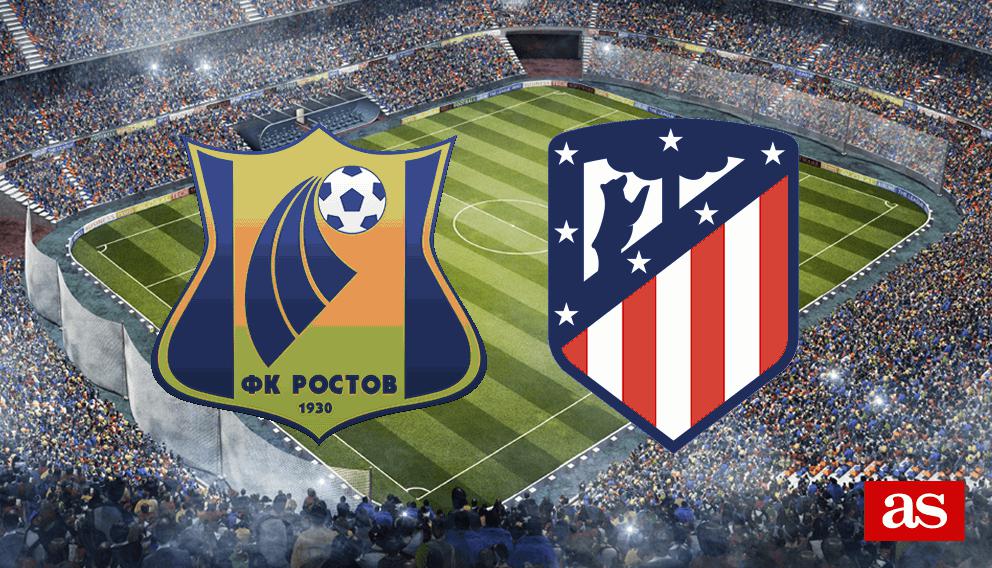 Rostov - Atlético en vivo y en directo online: Champions League 2016/2017