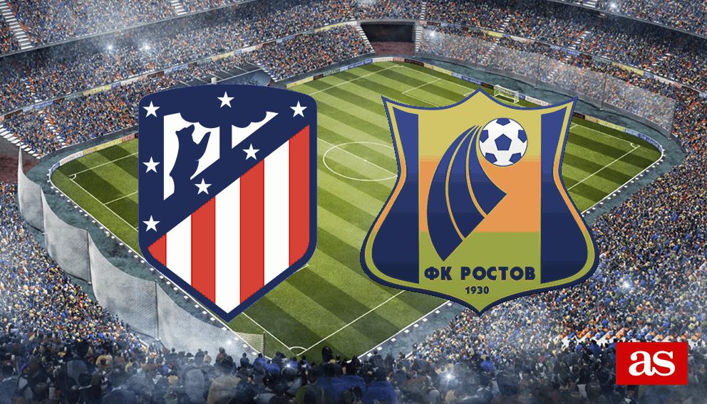 Atlético - Rostov en vivo y en directo online: Champions League 2016/2017