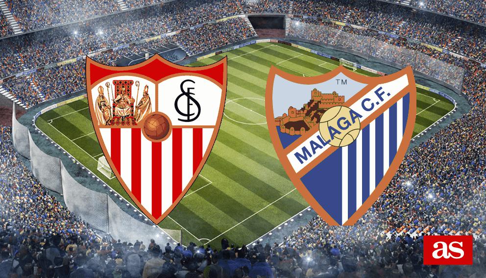 Sevilla 4-1 Málaga: Resumen, resultado y goles
