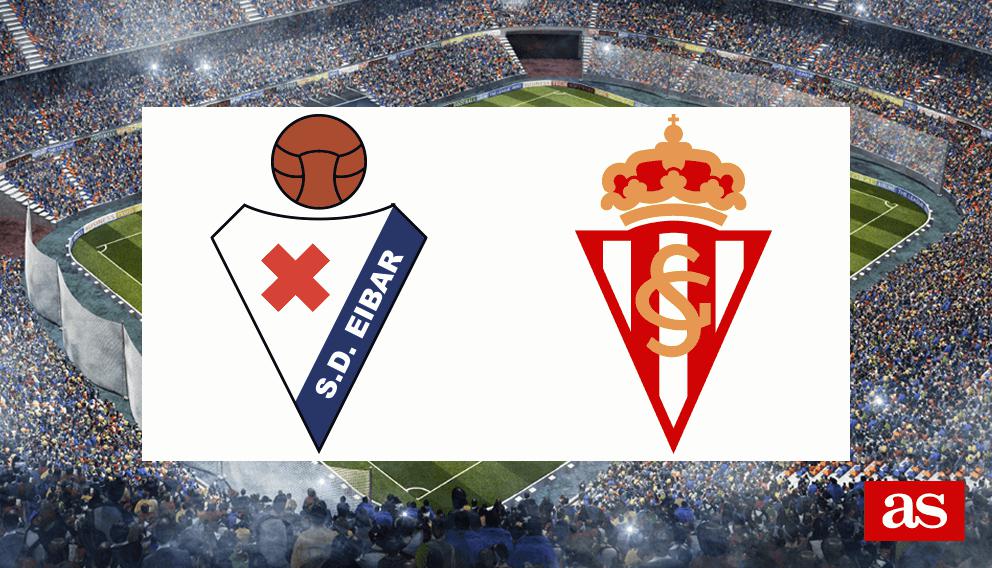 Eibar 3-1 Sporting: Resumen, resultado y goles