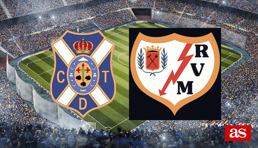 Tenerife - Rayo en vivo y en directo online: LaLiga 1,2,3 2016/2017