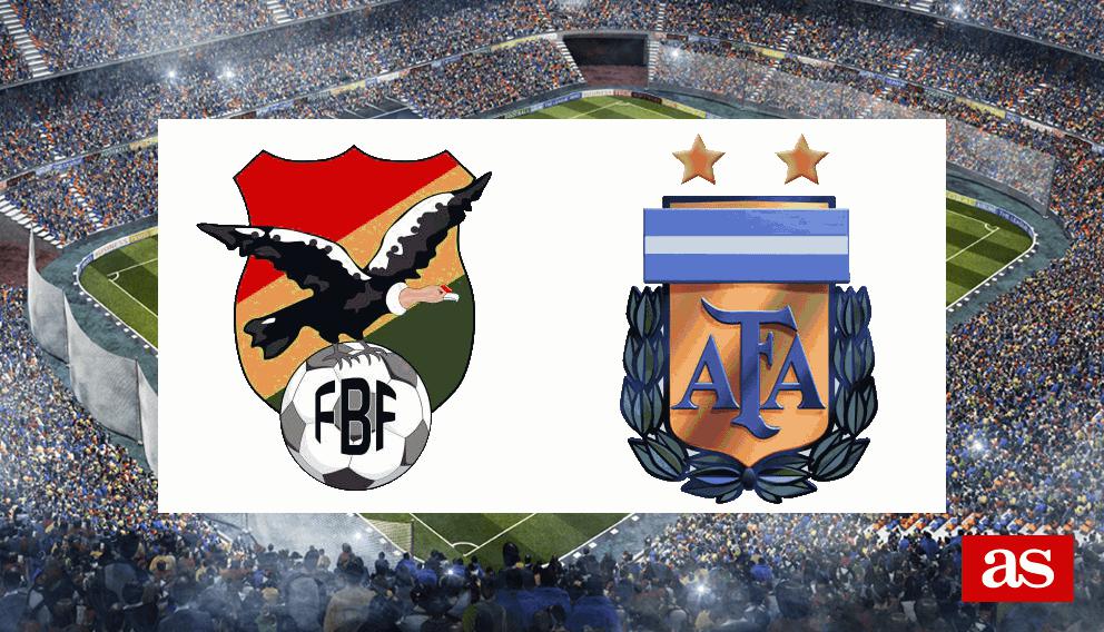 Bolivia vs. Argentina live: Clasificación Mundial Sudamérica 2018 - AS.com