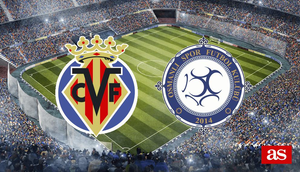 Villarreal - Osmanlispor en vivo y en directo online: Europa League 2016/2017