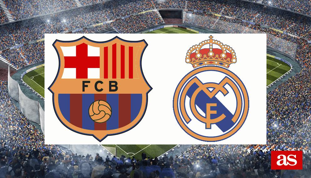 Barcelona vs. Real Madrid live: LaLiga Santander 2016/2017 - AS.com