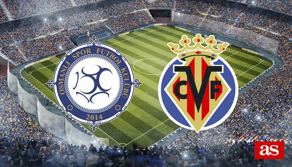 Osmanlispor - Villarreal en vivo y en directo online: Europa League 2016/2017