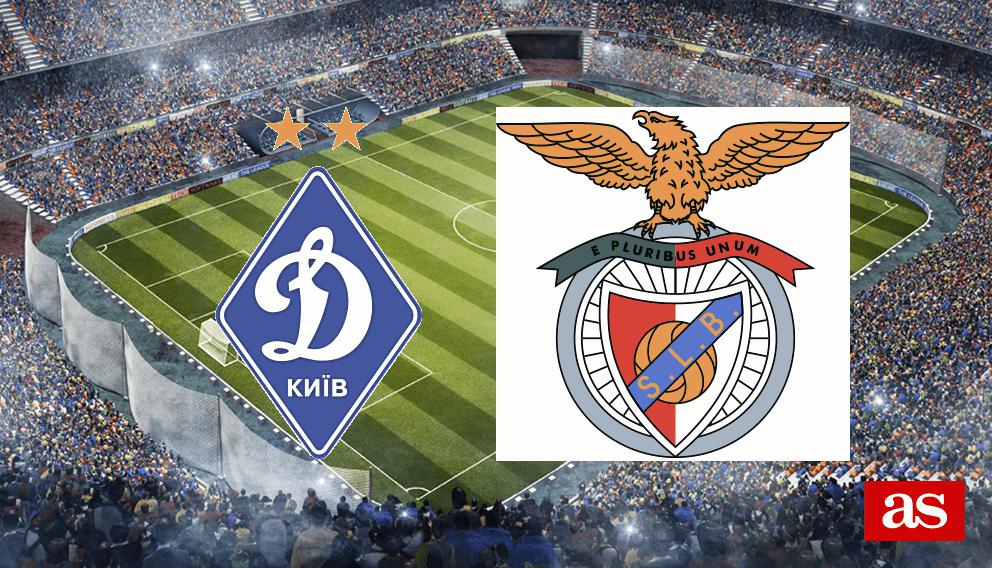Dinamo Kiev - Benfica en vivo y en directo online: Champions League 2016/2017