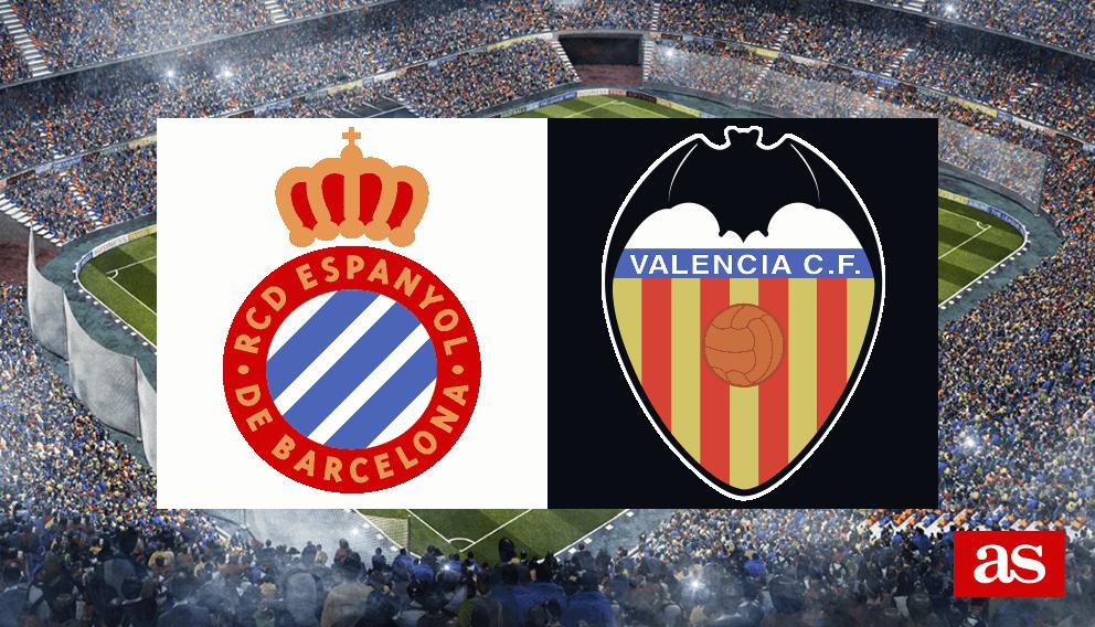 Espanyol vs. Valencia live: LaLiga Santander 2016/2017 - AS.com