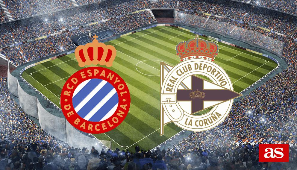 Espanyol - Deportivo en vivo y en directo online: LaLiga Santander 2016/2017