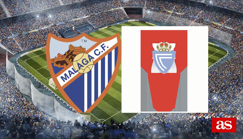 Málaga - Celta en vivo y en directo online: LaLiga Santander 2016/2017