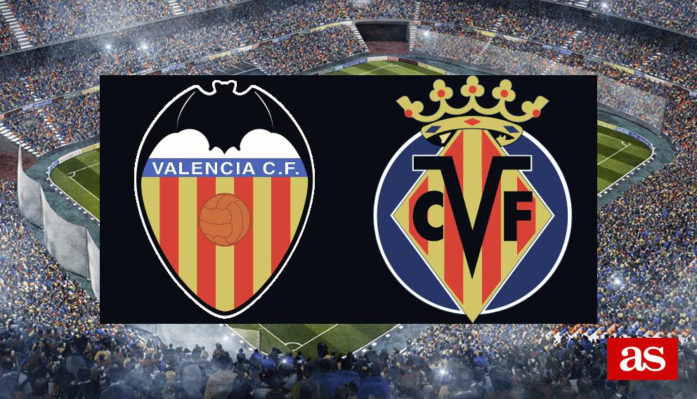 Valencia vs. Villarreal live: LaLiga Santander 2016/2017 - AS.com