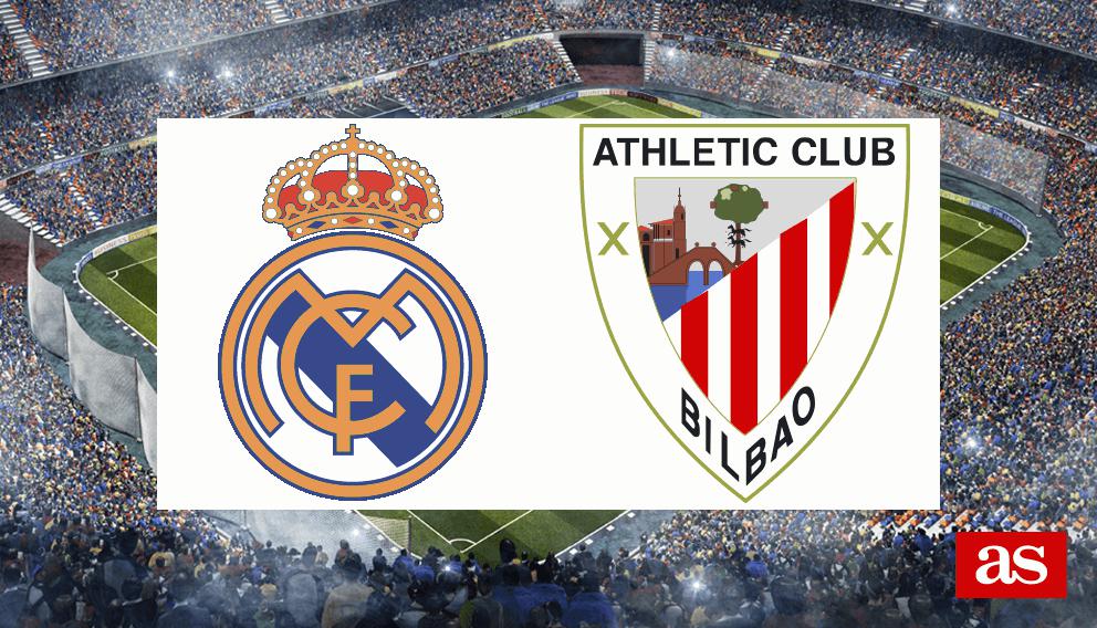 Real Madrid - Athletic en vivo y en directo online: LaLiga Santander 2016/2017
