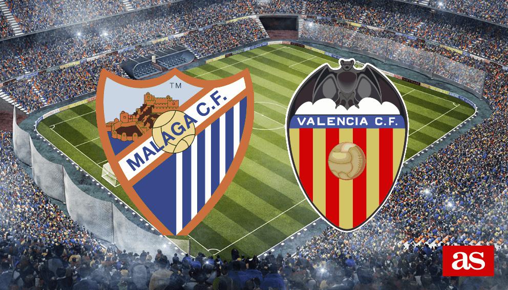 Málaga - Valencia: goles, resultado y resumen -AS.com