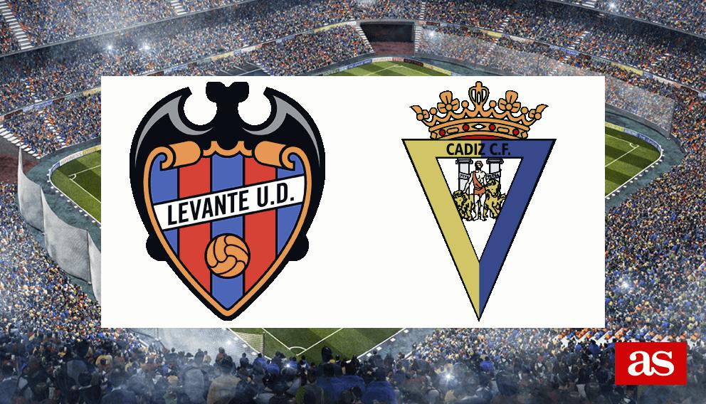 Levante - Cádiz en vivo y en directo online: LaLiga 1,2,3 2016/2017