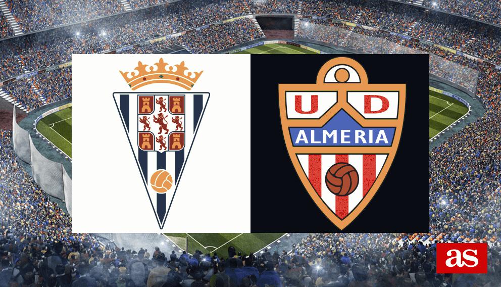 Córdoba - Almería: resultado, resumen y goles