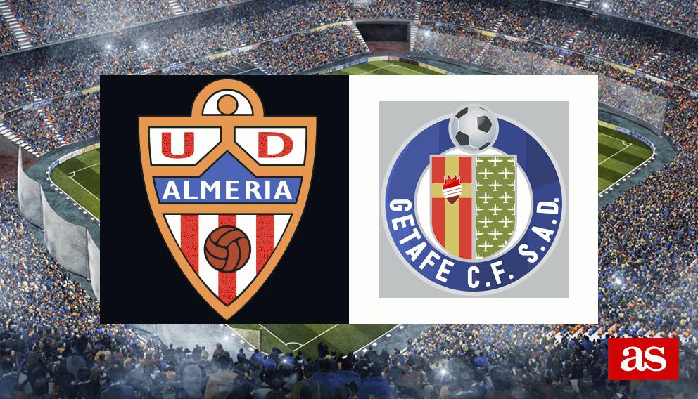 Almería - Getafe: resumen, resultado y goles