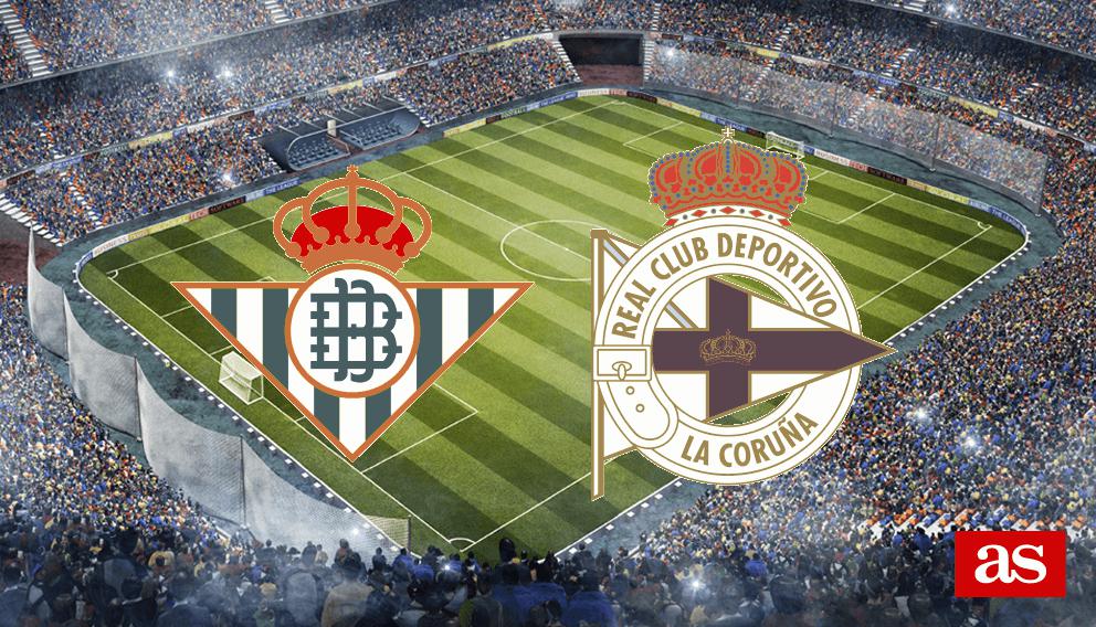 Betis - Deportivo en vivo y en directo online: Copa del Rey 2016/2017
