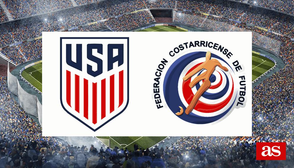 EE.UU. - Costa Rica en vivo y en directo online: Clasificación Mundial Concacaf 2018