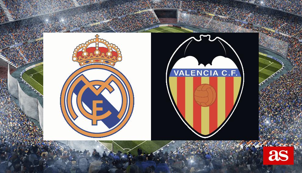 Real Madrid - Valencia en vivo y en directo online: LaLiga Santander 2016/2017