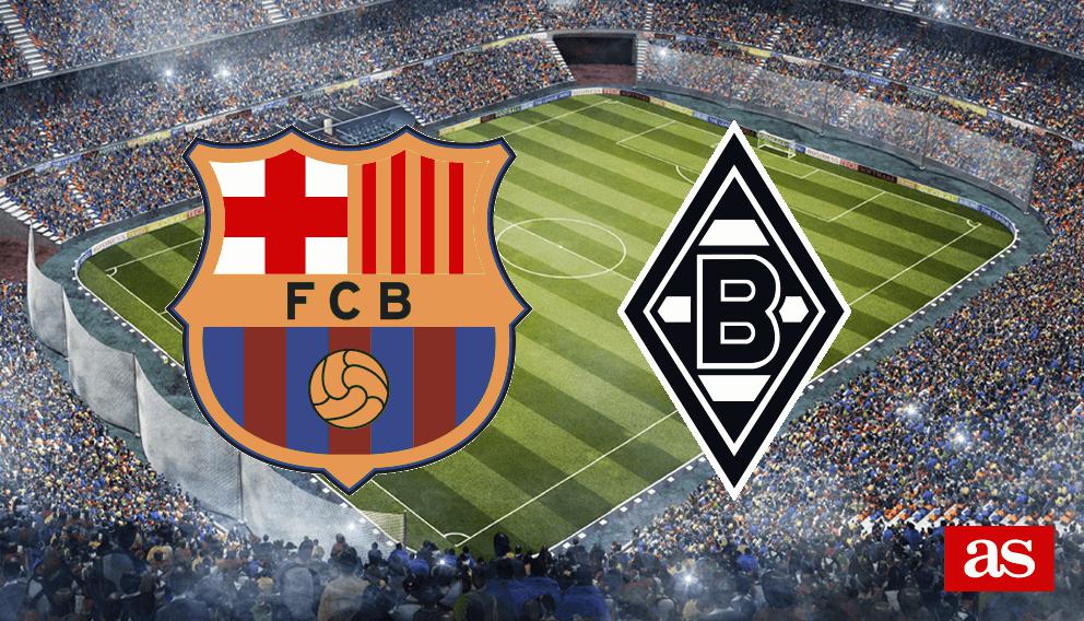 Barcelona vs. B. MGladbach live: Champions League 2016/2017 - AS.com