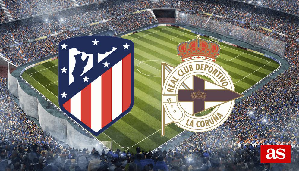 Atlético - Deportivo en vivo y en directo online: LaLiga Santander 2016/2017