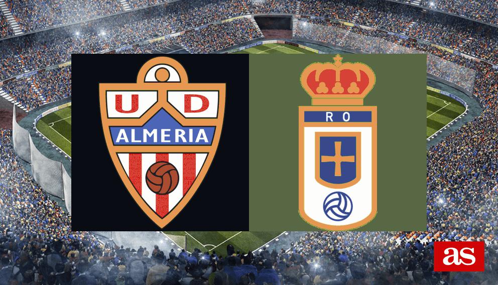 Almería - Oviedo: resumen, resultado y goles