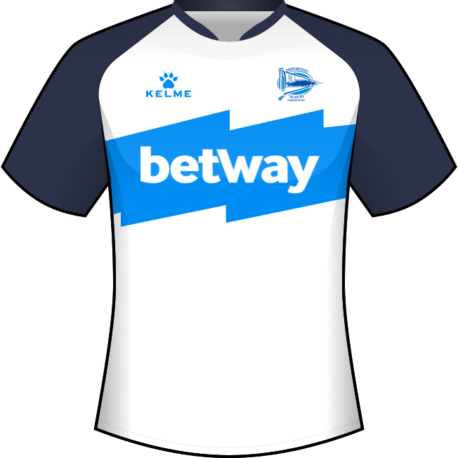 Tercera equipación: Deportivo Alavés