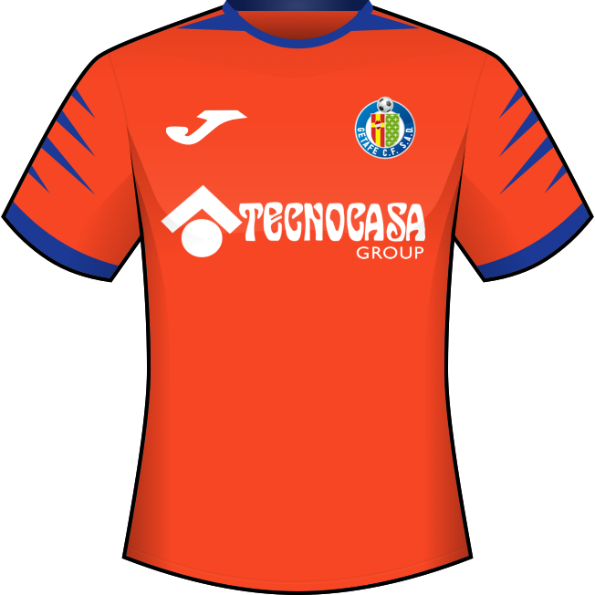 Segunda equipación: Getafe Club de Fútbol