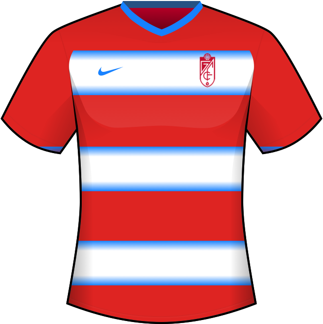Primera equipación: Granada Club de Fútbol