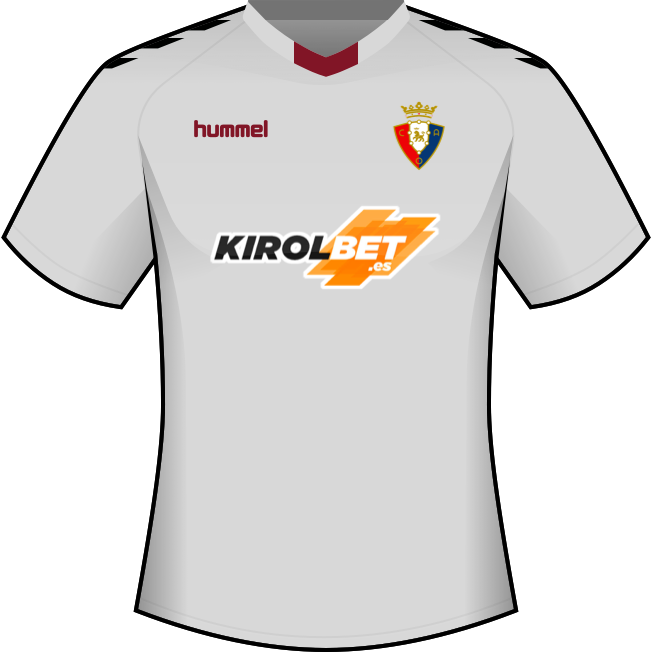 Tercera equipación: Club Atlético Osasuna