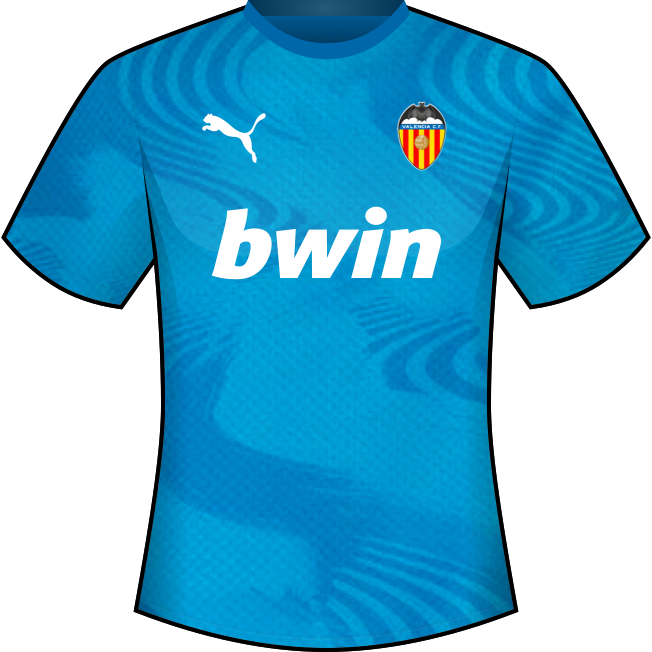 Tercera equipación: Valencia Club de Fútbol