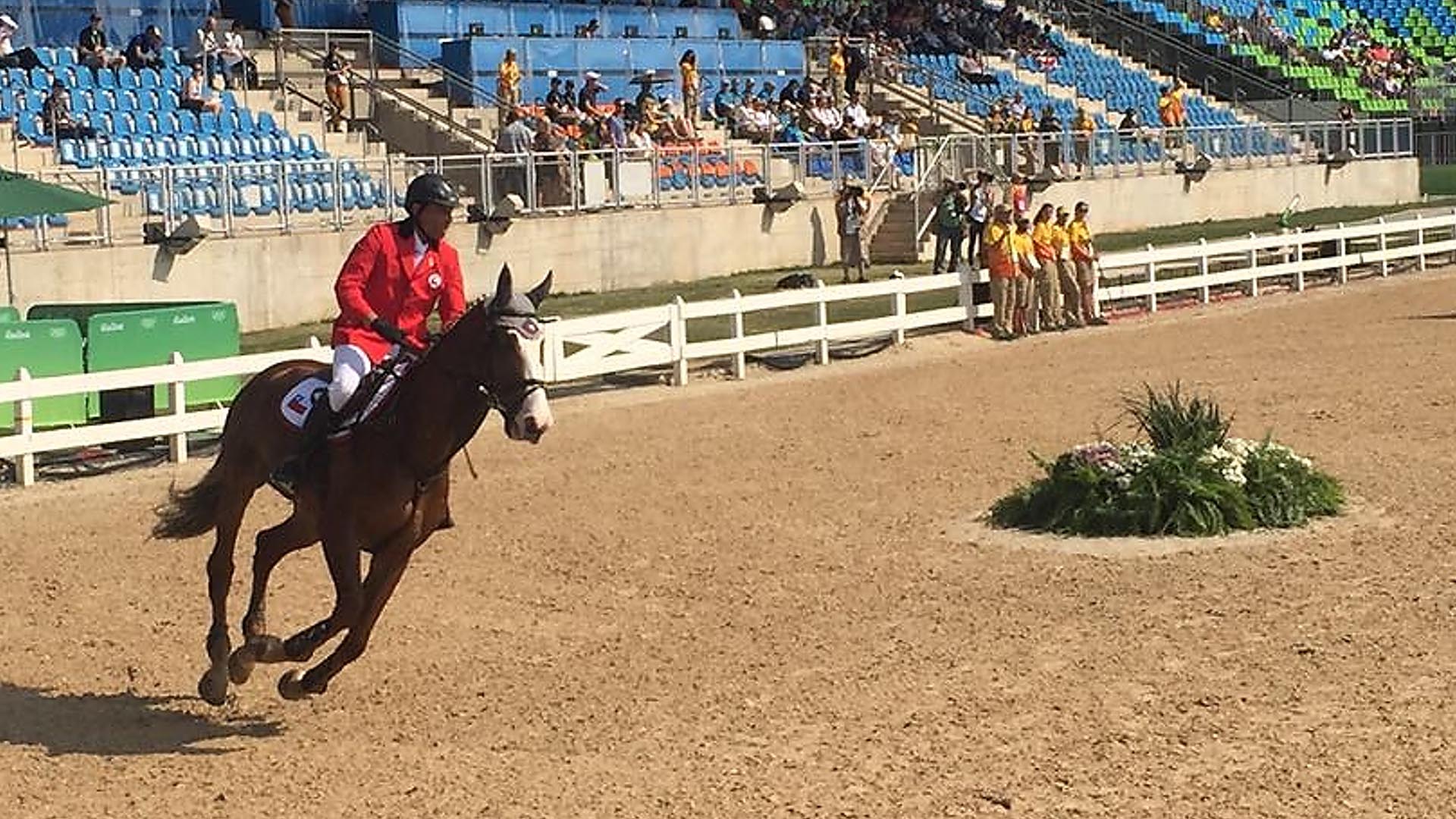 Equitación: Samuel Parot y Virginia Yarur buscan un buen desempeño para una tradicional disciplina chilena en los Juegos.