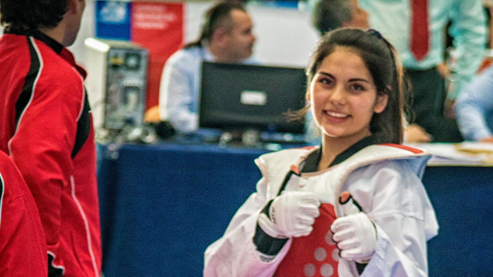 Fernanda Aguirre: La taekwondista busca brillar en una disciplina que comienza a tener mayor presencia chilena en las citas olímpicas.